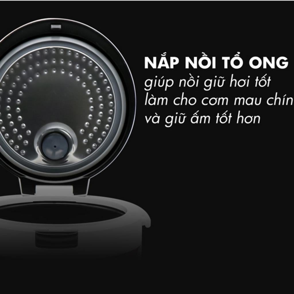Công suất 900W & công nghệ 3D giúp cơm chín đều