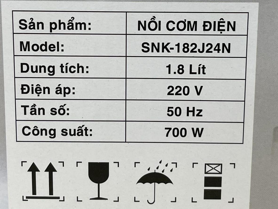 Bảng điều khiển nút gạt — dễ sử dụng
