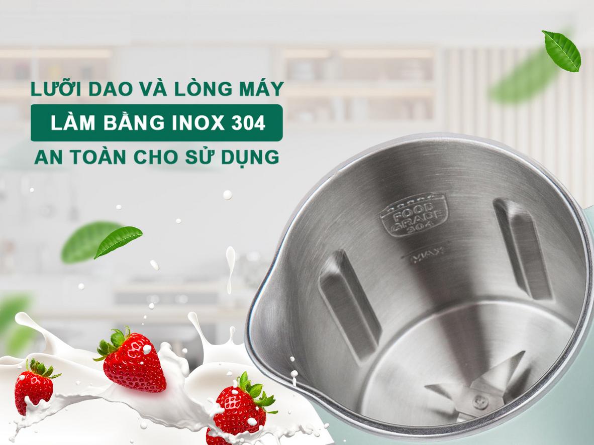 Công suất mạnh và dung tích phù hợp cho gia đình