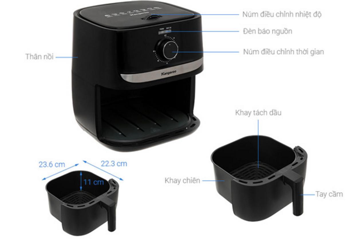 Công suất và nhiệt độ KG6AF1