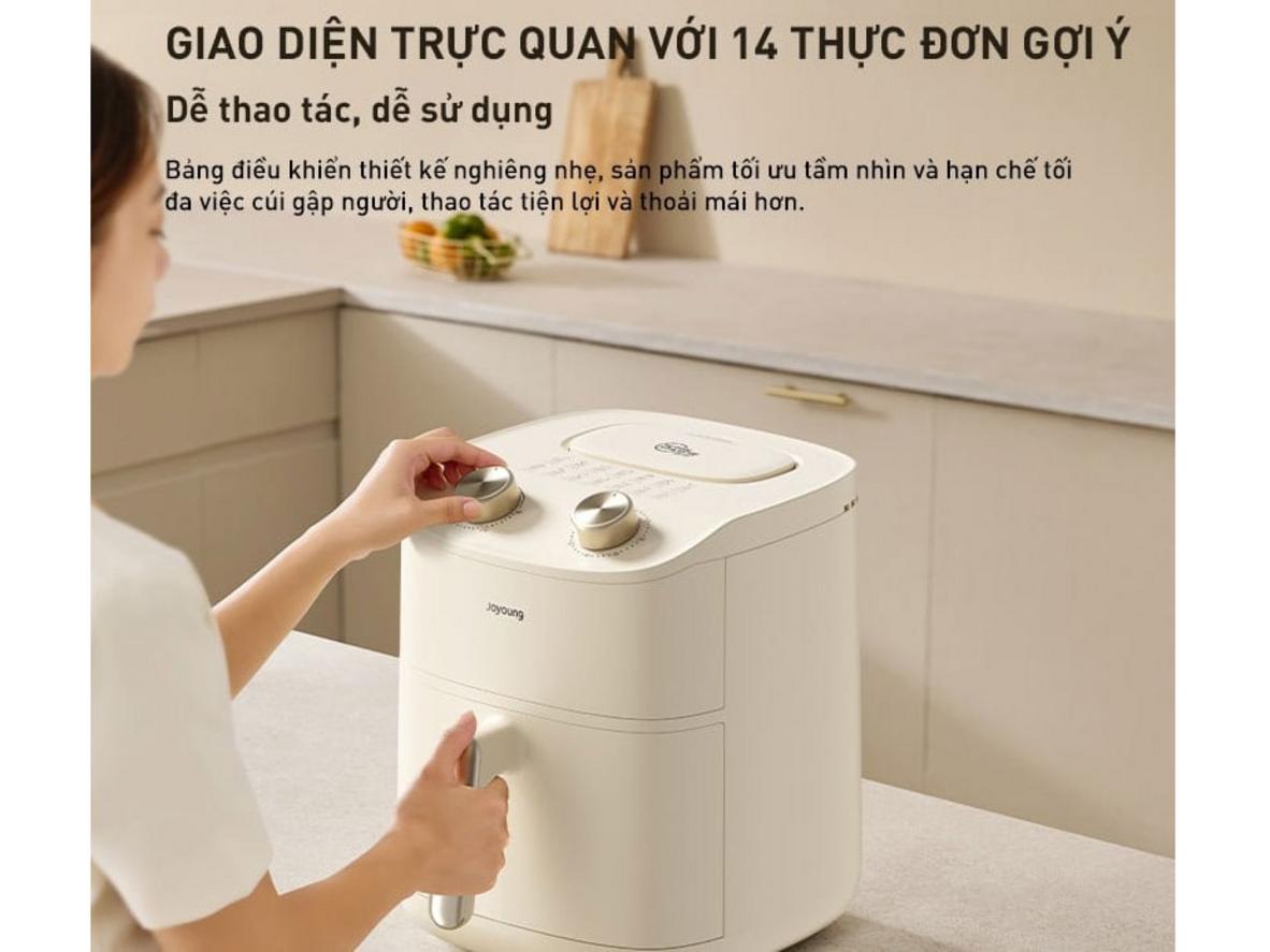 Công suất 1700W và phạm vi nhiệt 80–200°C