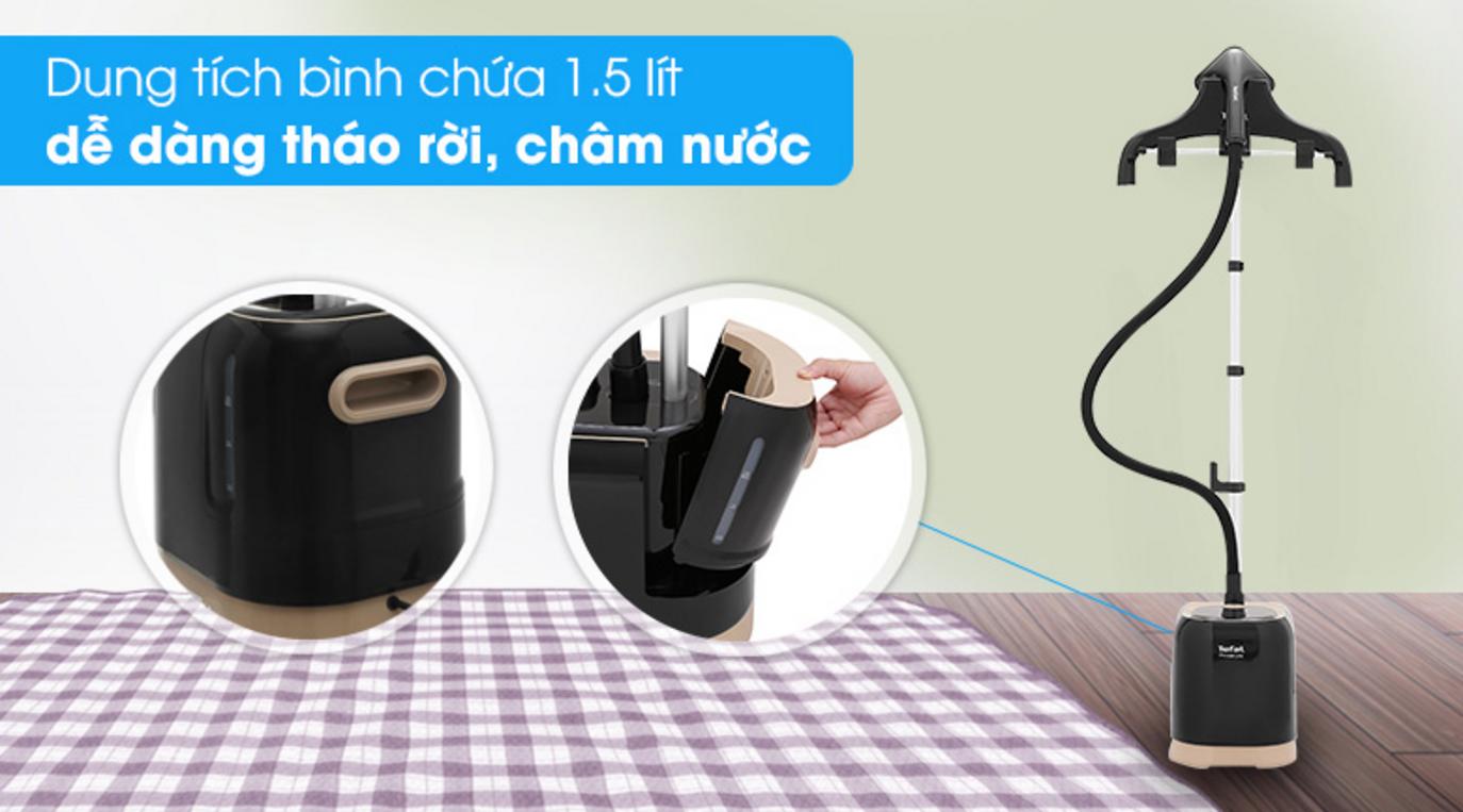 Công suất 1800W và thời gian làm nóng nhanh