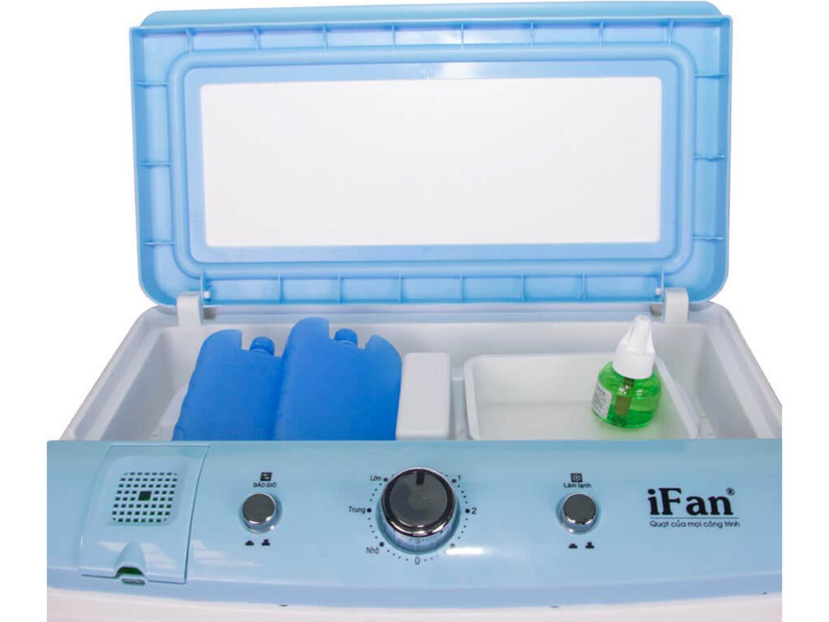 3 tấm cooling pad và bình 60L cho làm mát lâu