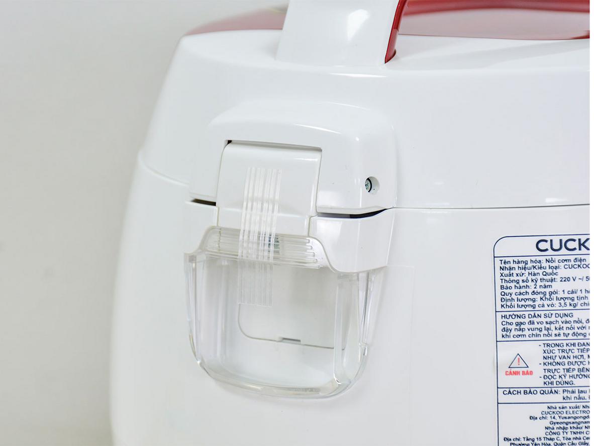 Công nghệ gia nhiệt 3D giúp cơm chín đều.