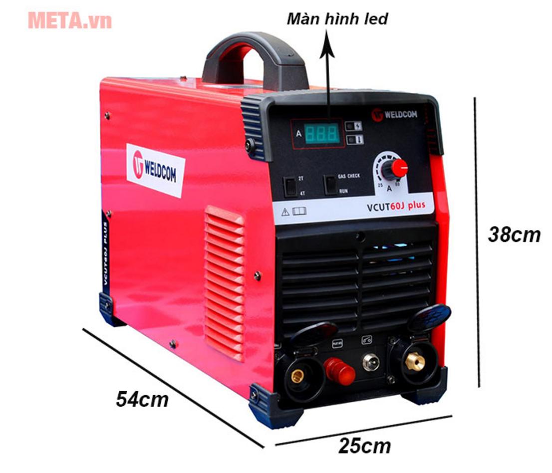 Trình điều khiển & bảng chỉnh dòng 25–60 A trên VCUT 60J PLUS