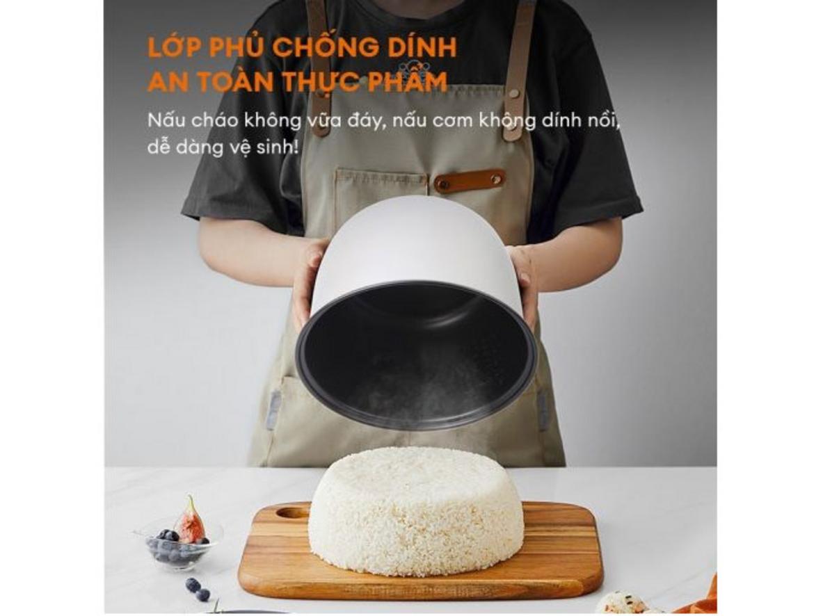 Xửng hấp kèm theo và giữ ấm đến 24 giờ