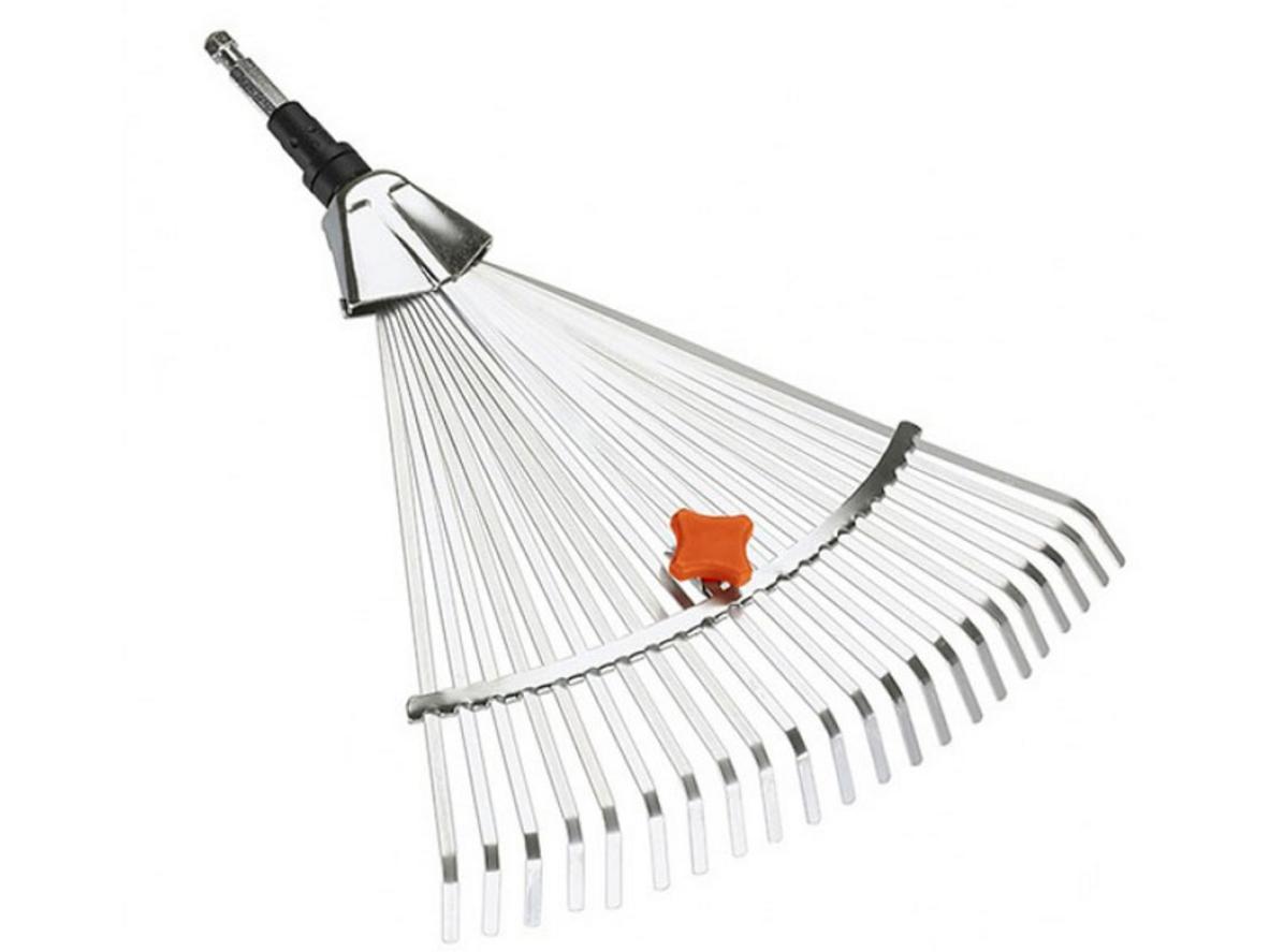 Tổng quan Đầu cào thu gom cỏ, lá điều chỉnh 30cm - 50cm Gardena 03103-20