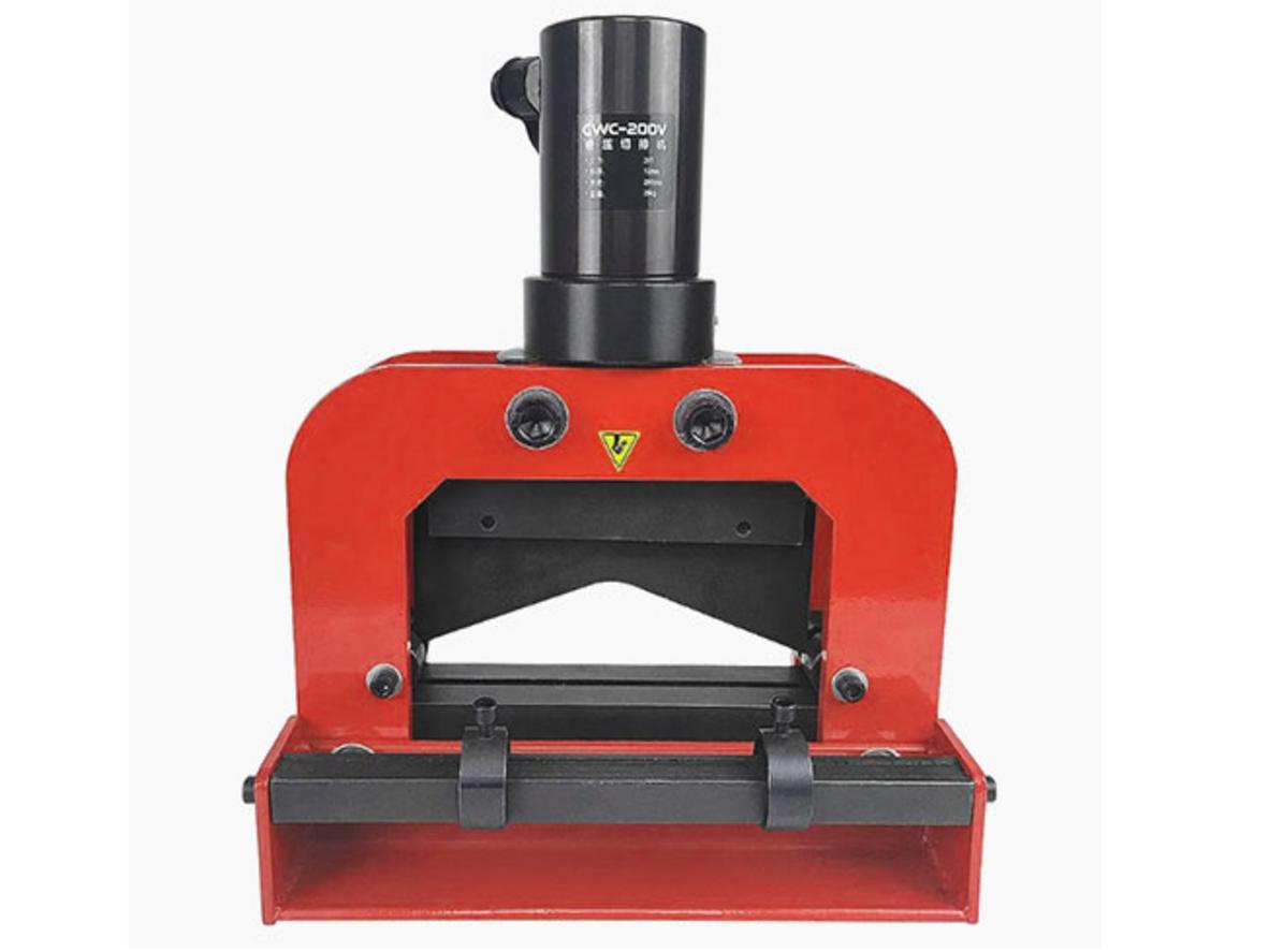 Tổng quan Đầu cắt thanh cái thủy lực chữ V CWC-200V