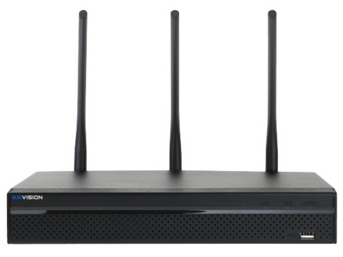 Tổng quan Đầu ghi hình camera IP Wifi 4 kênh Kbvision KX-C8104WN2
