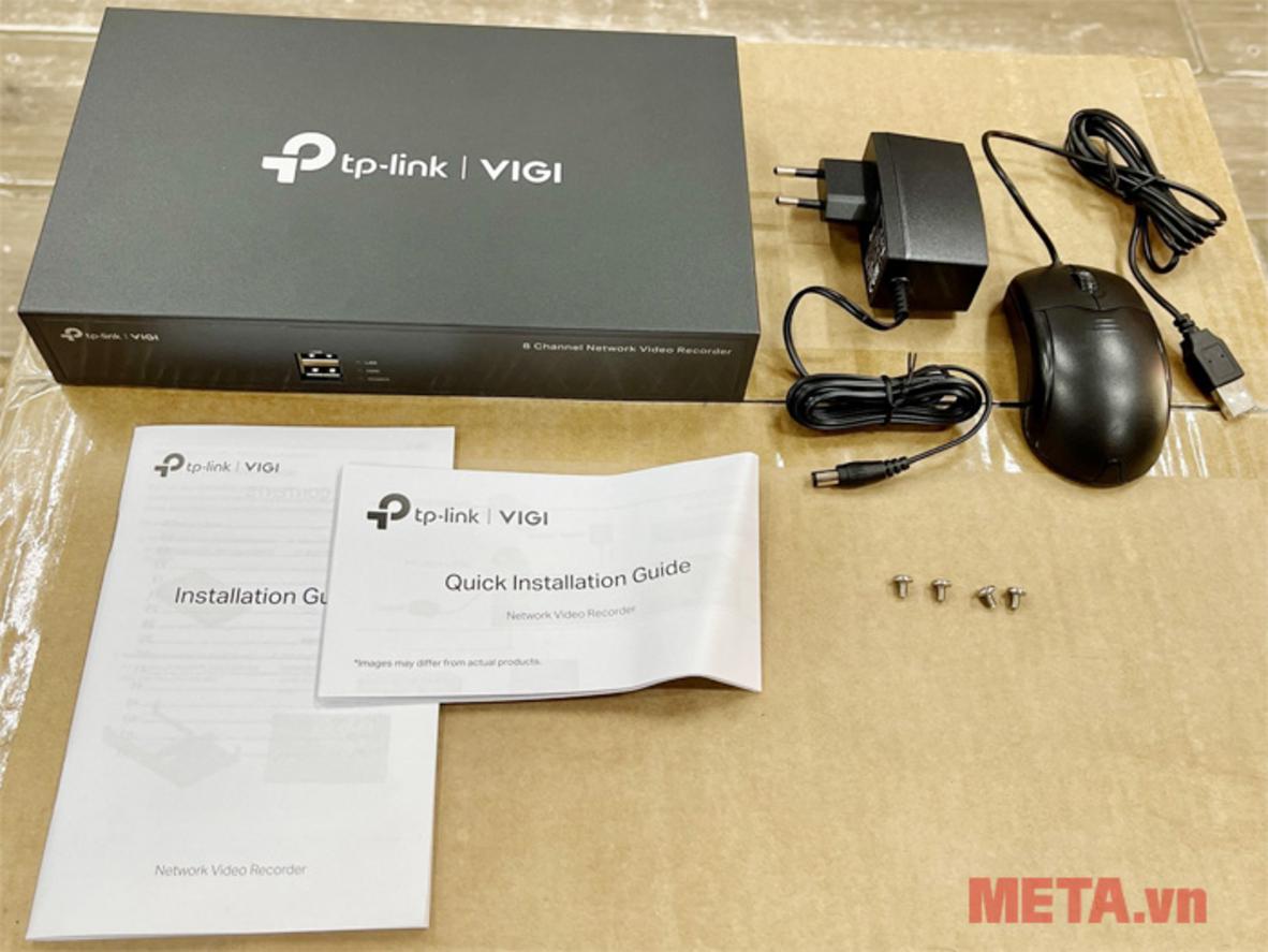 Tổng quan Đầu ghi hình mạng VIGI 8 Kênh TP-Link NVR1008H