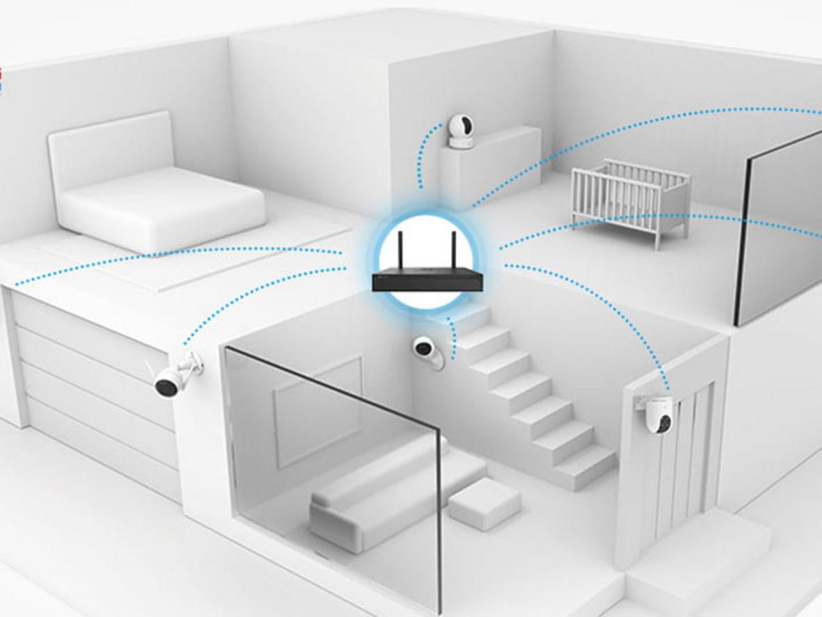 H.265 tiết kiệm dung lượng — hỗ trợ ổ cứng 8TB