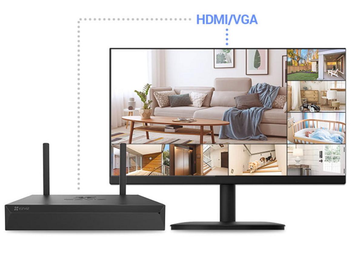 Wi‑Fi linh hoạt và tương thích ONVIF