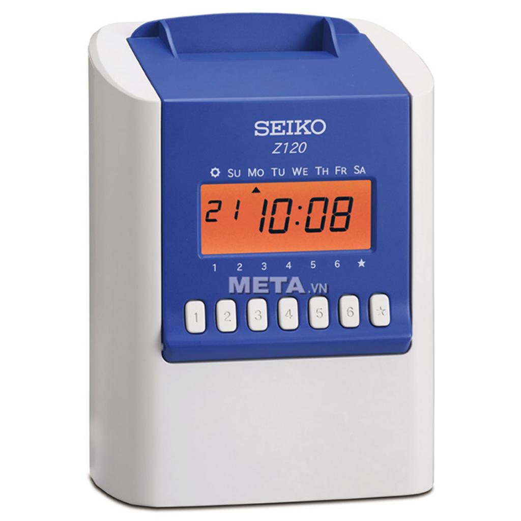 Cận cảnh đầu in kim Nhật Bản của Seiko Z120 (ảnh macro).