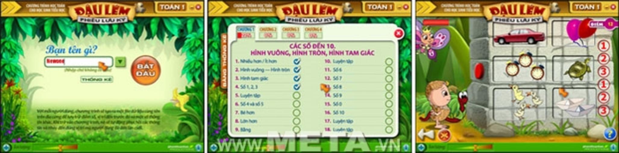 Tổng quan Đậu Lém phiêu lưu ký - Toán 1