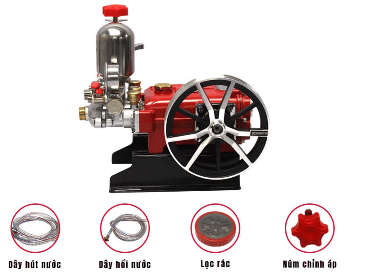 Cận cảnh ty piston thép — bền, chịu mài mòn