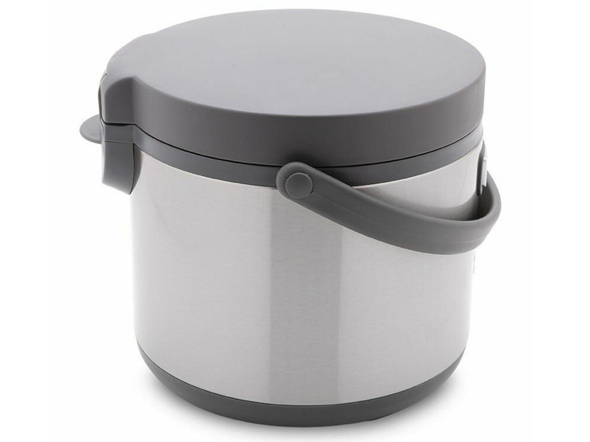 Đáy 3 lớp, dung tích 6 lít cho bữa cơm gia đình.