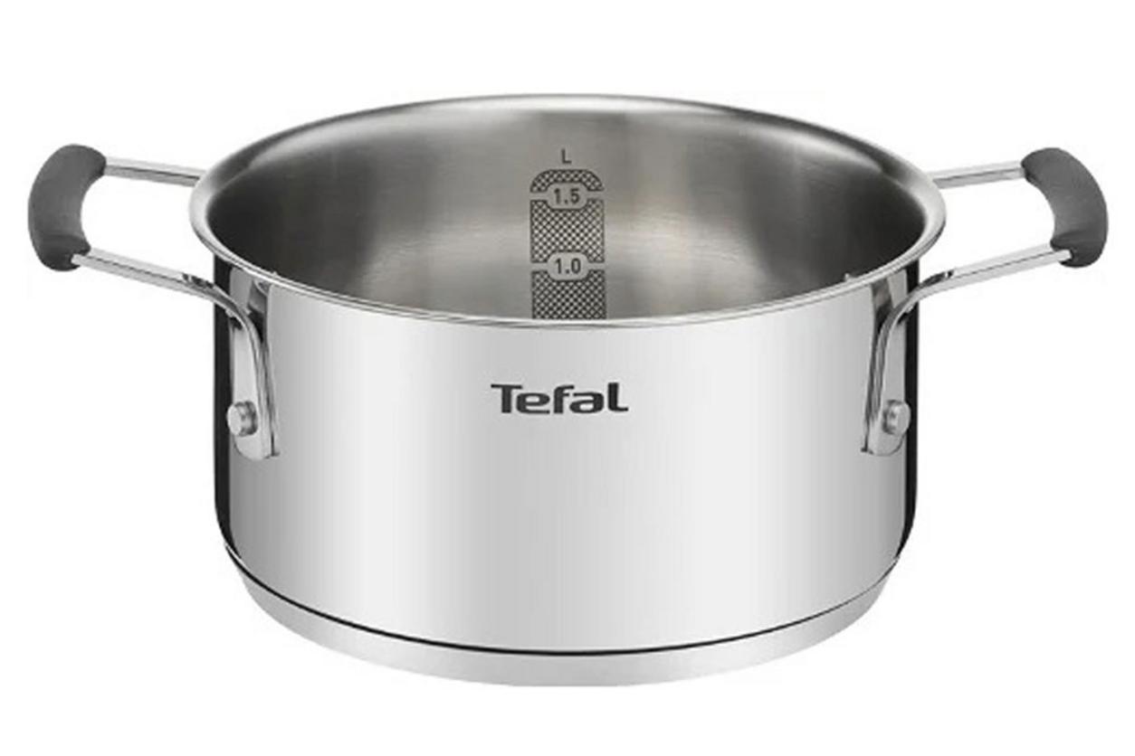 Đáy 3 lớp Thermo‑Fusion của Tefal — bắt nhiệt nhanh, phân tán đều
