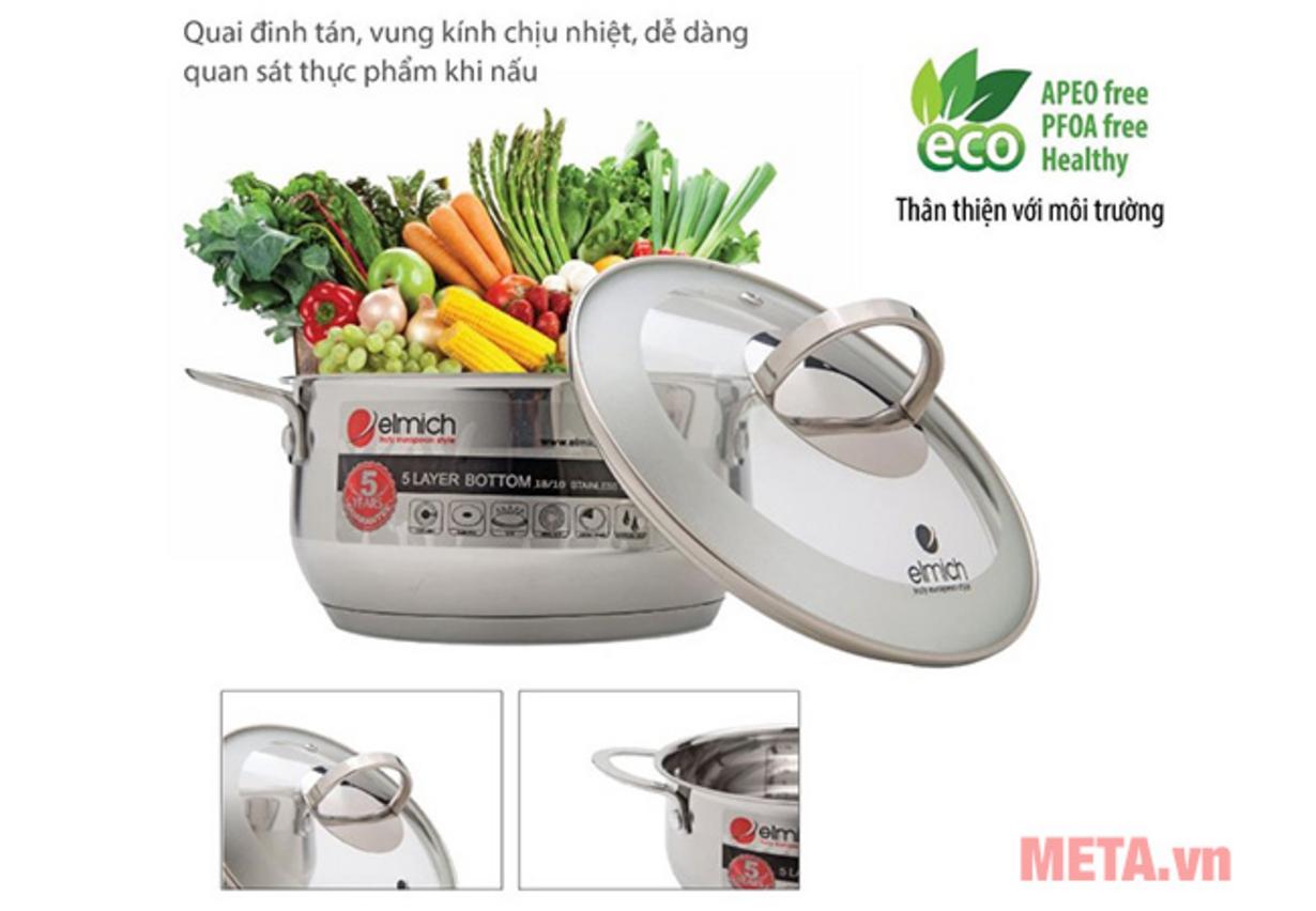 Cấu tạo đáy 5 lớp của Elmich Celestine 2355279
