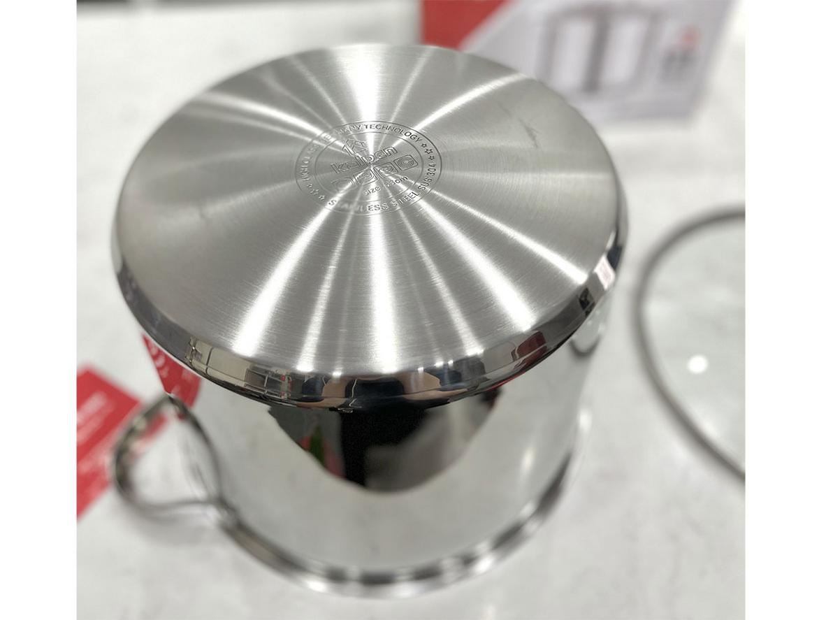 Đáy 5 lớp truyền nhiệt đều, bắt từ 100%