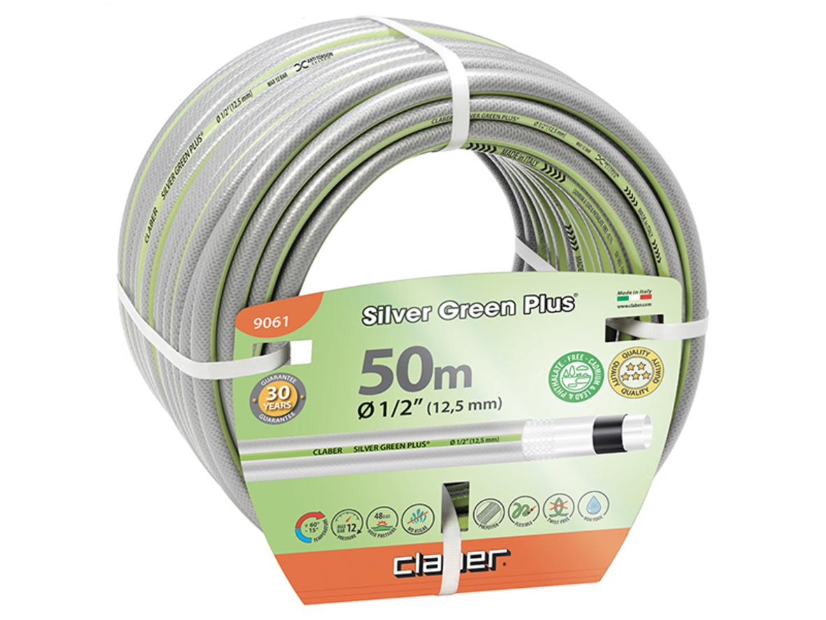 Tổng quan Dây dẫn nước mềm Sliver Green Plus 50m Claber 90610