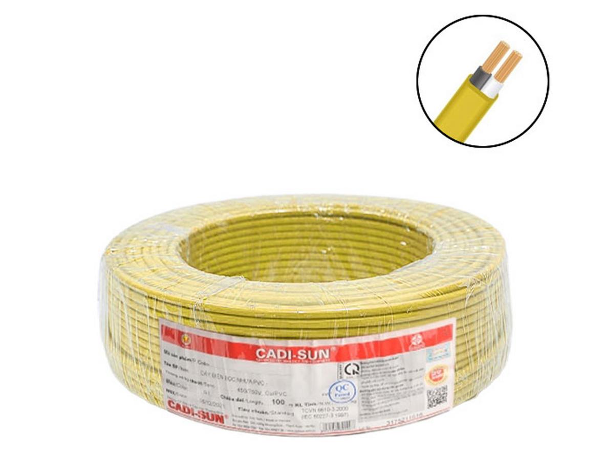 Tổng quan Dây điện đôi Cadisun VCTFK 2x2.5mm2