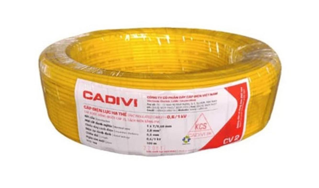 Tổng quan Dây điện đơn Cadivi 2.0 (1m)