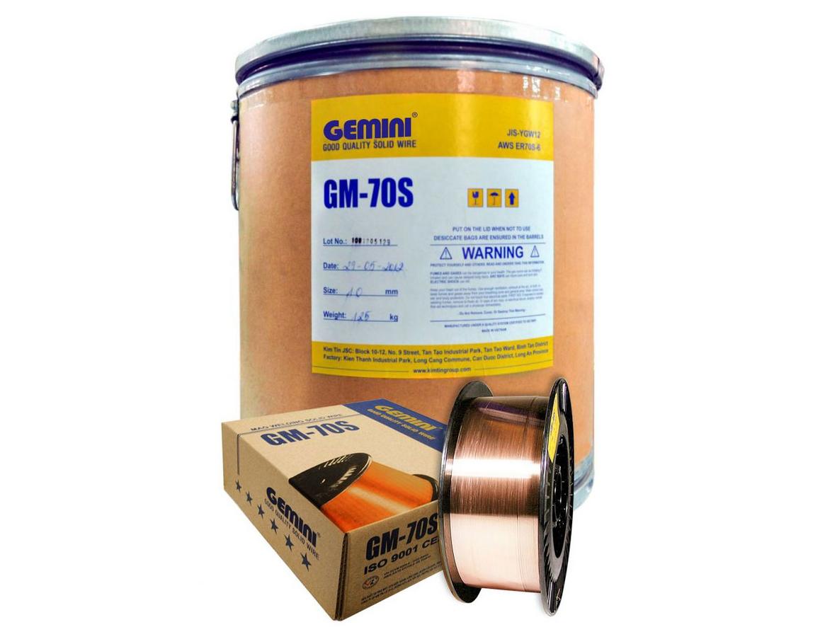 Tổng quan Dây hàn GM 70S6 (GM-70S) D0.8 RL250