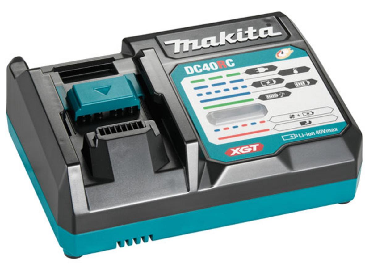Tổng quan Đế sạc pin 40V Max Makita DC40RC (191M90-3)