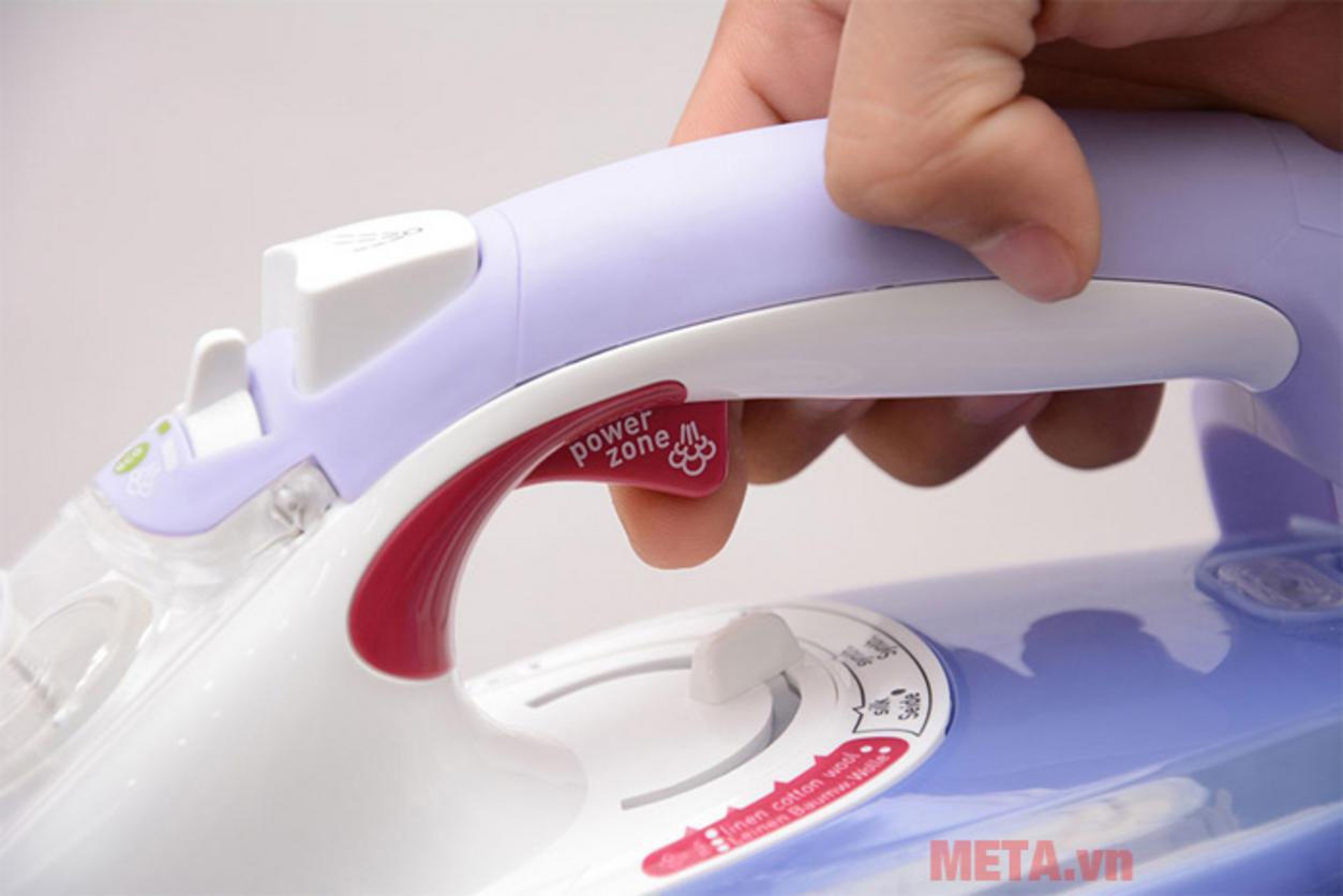 Đế nhôm phủ Teflon lướt êm, chống dính