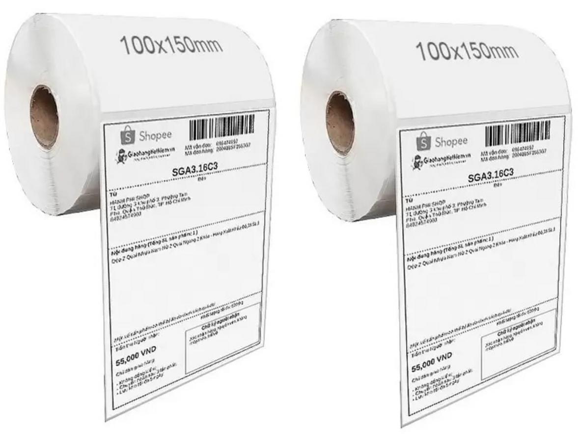 Tổng quan Decal nhiệt (100mm x 150mm) x50m (Avery) (A6)