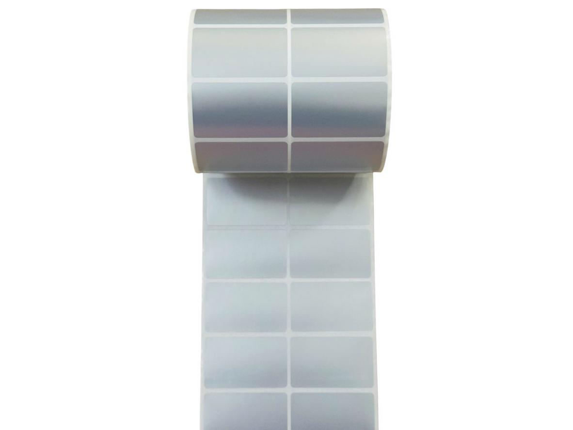 Tổng quan Decal xi bạc (50 x 30) mm x 50m
