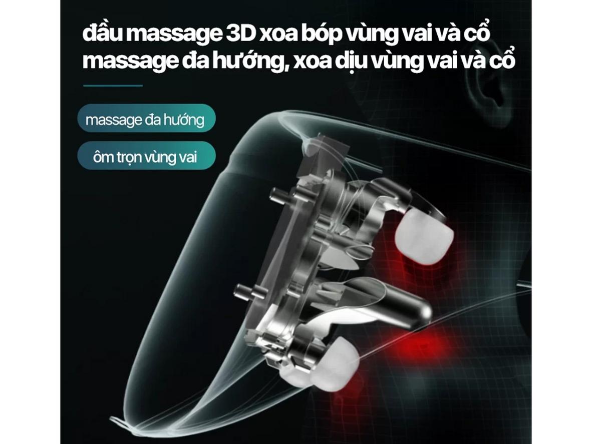 6 đầu massage 3D mô phỏng ngón tay