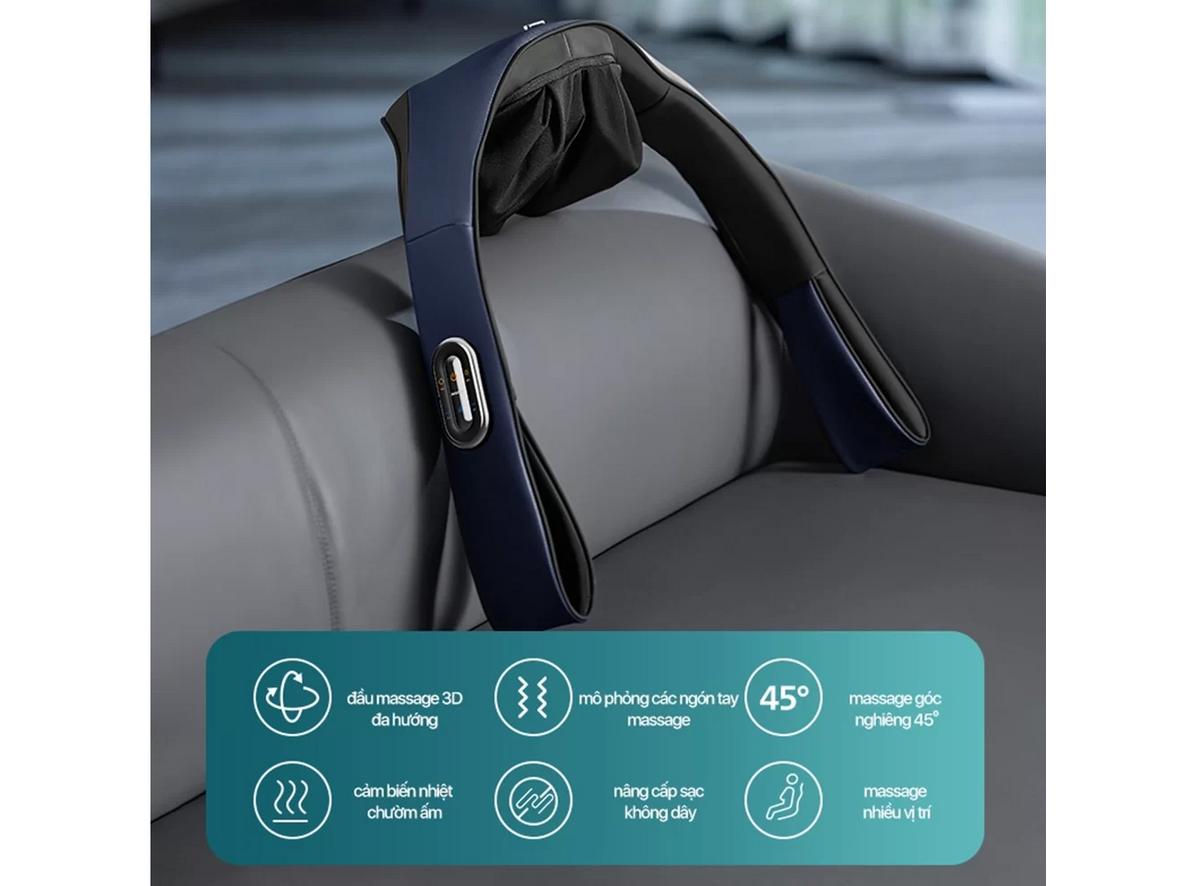 3 chế độ + 2 mức lực và hẹn giờ an toàn