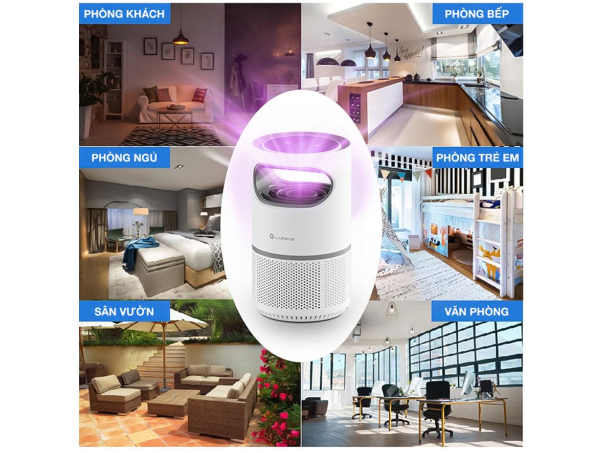 Quạt hút 360° và khay chứa dễ tháo rời — vệ sinh nhanh chóng.