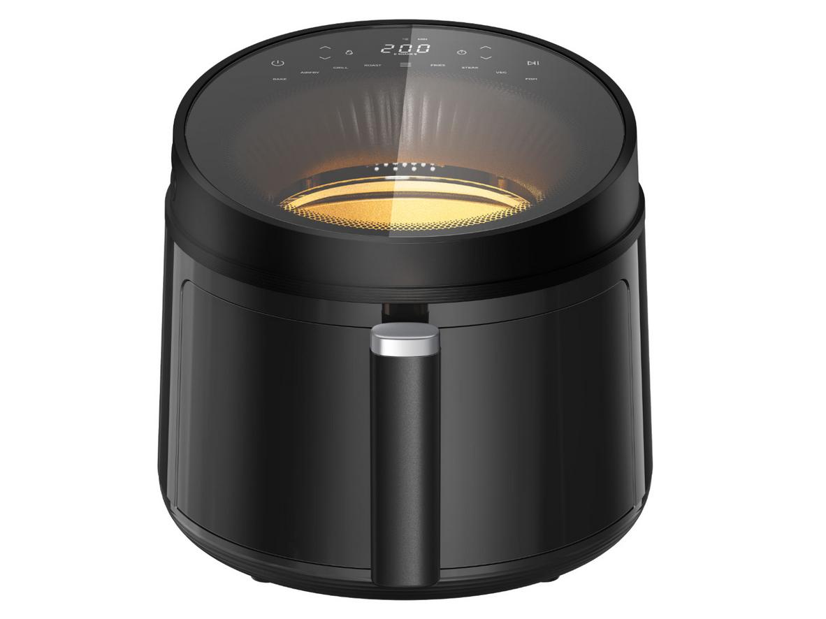 Đèn LED giúp quan sát quá trình nấu