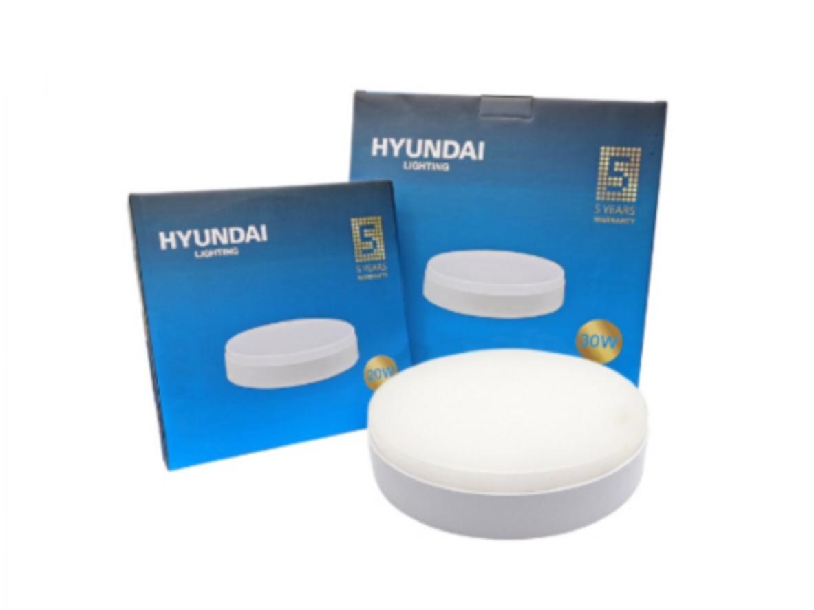 Tổng quan Đèn Led tròn ốp trần Hyundai HRSM-20/4K