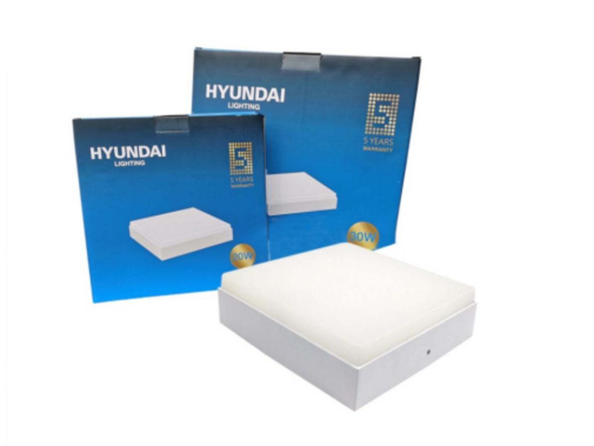 Tổng quan Đèn Led vuông ốp trần Hyundai HSSM-20/4K