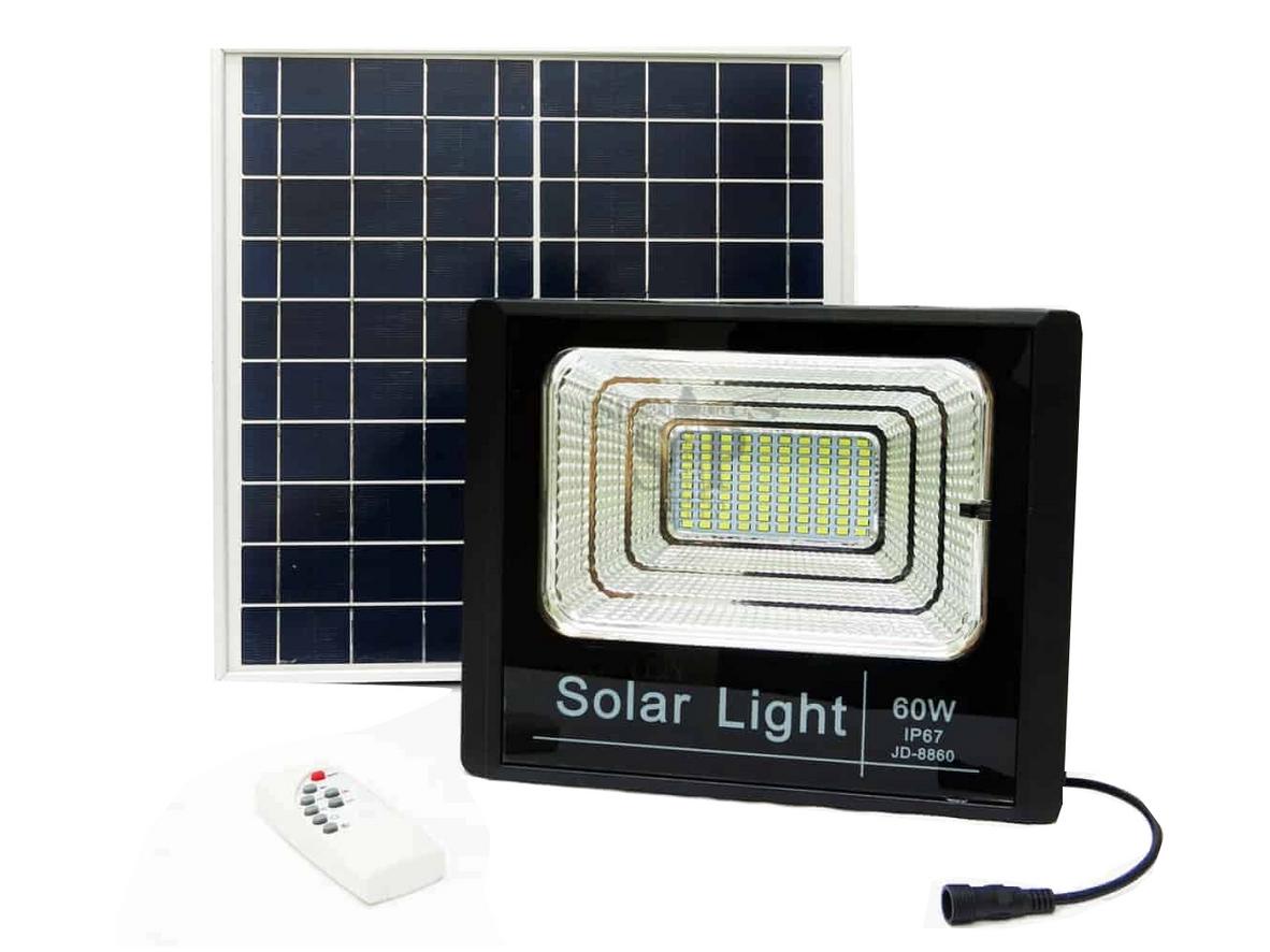 Tổng quan Đèn pha Led gắn tường năng lượng mặt trời 60W Sumosolar JM-T60 - TN06