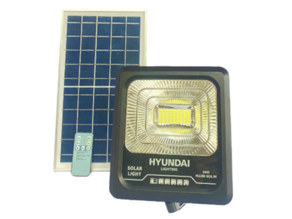 Tổng quan Đèn pha năng lượng mặt trời Hyundai HLLRB-30/6.5K