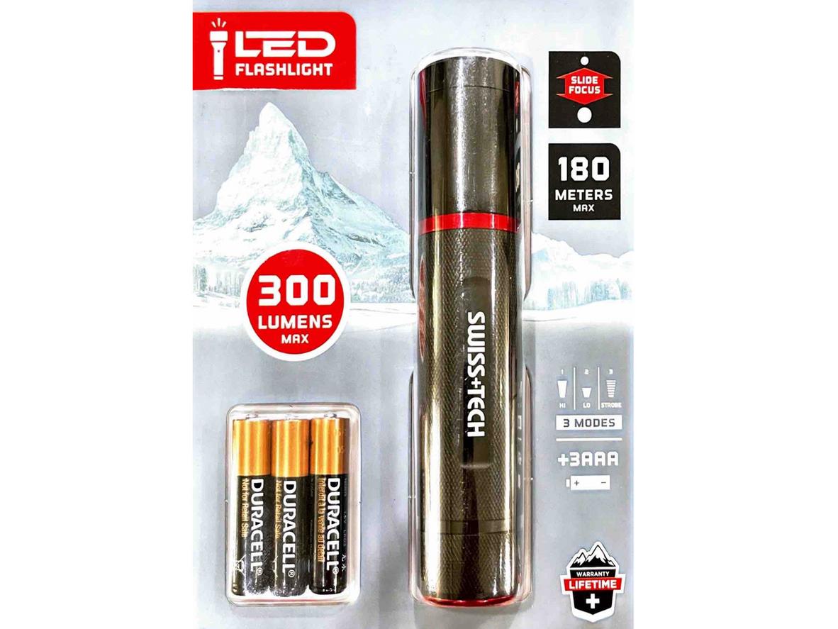 Tổng quan Đèn pin led cao cấp nhỏ gọn Swiss+Tech ST031004