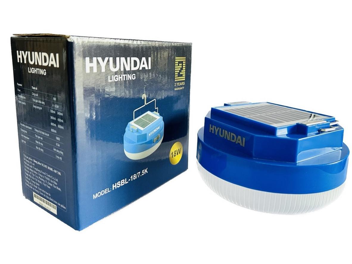 Tổng quan Đèn sạc Hyundai HSBL-18/7.5K