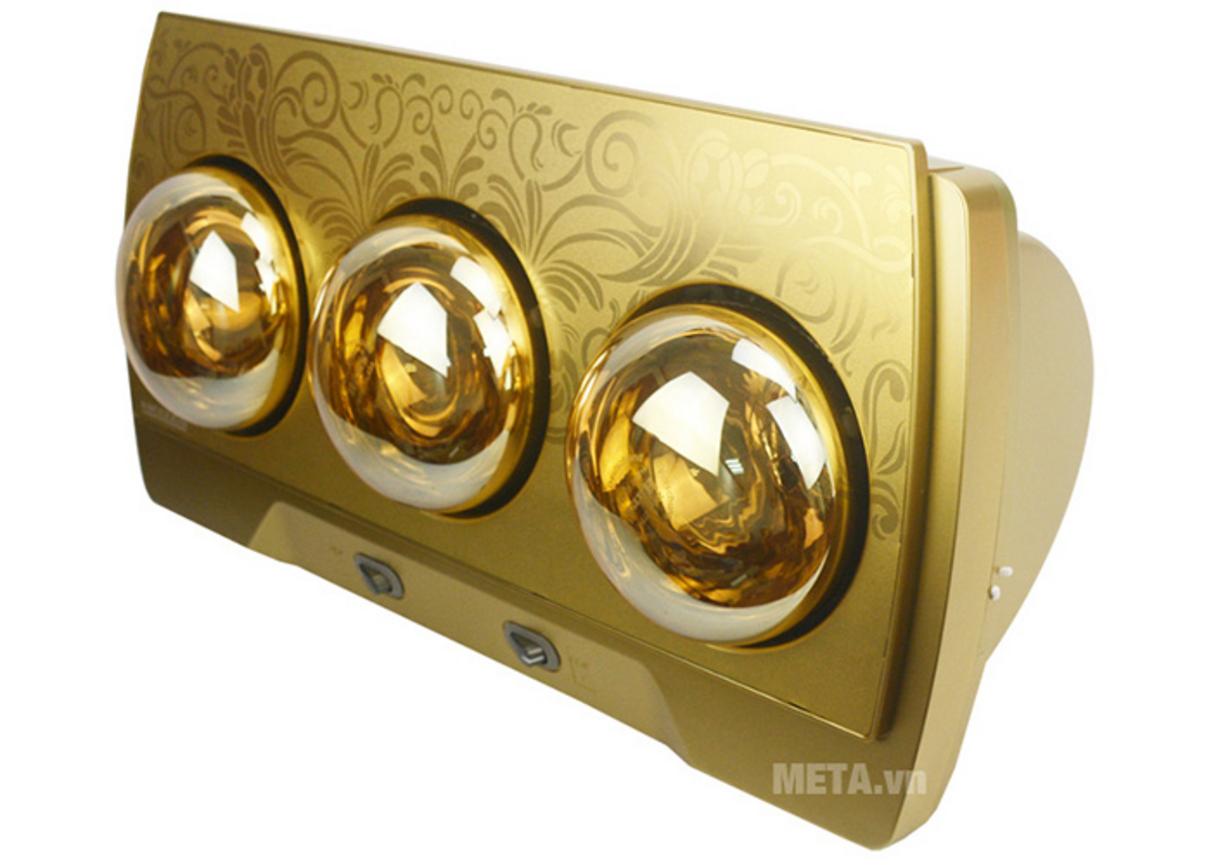 Hiệu suất sưởi ấm: 275W mỗi bóng, điều chỉnh 1-3 bóng