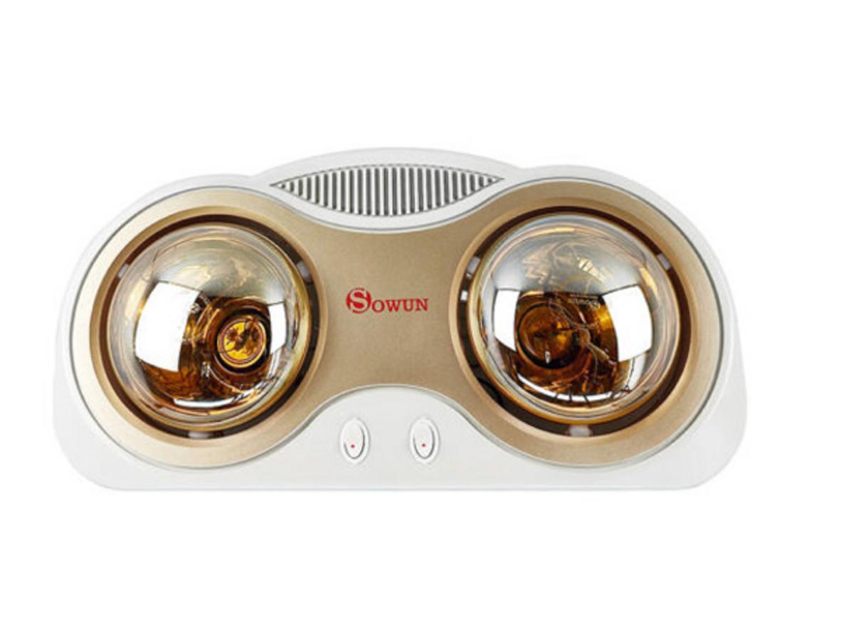 Tổng quan Đèn sưởi nhà tắm 2 bóng Sowun SW8311