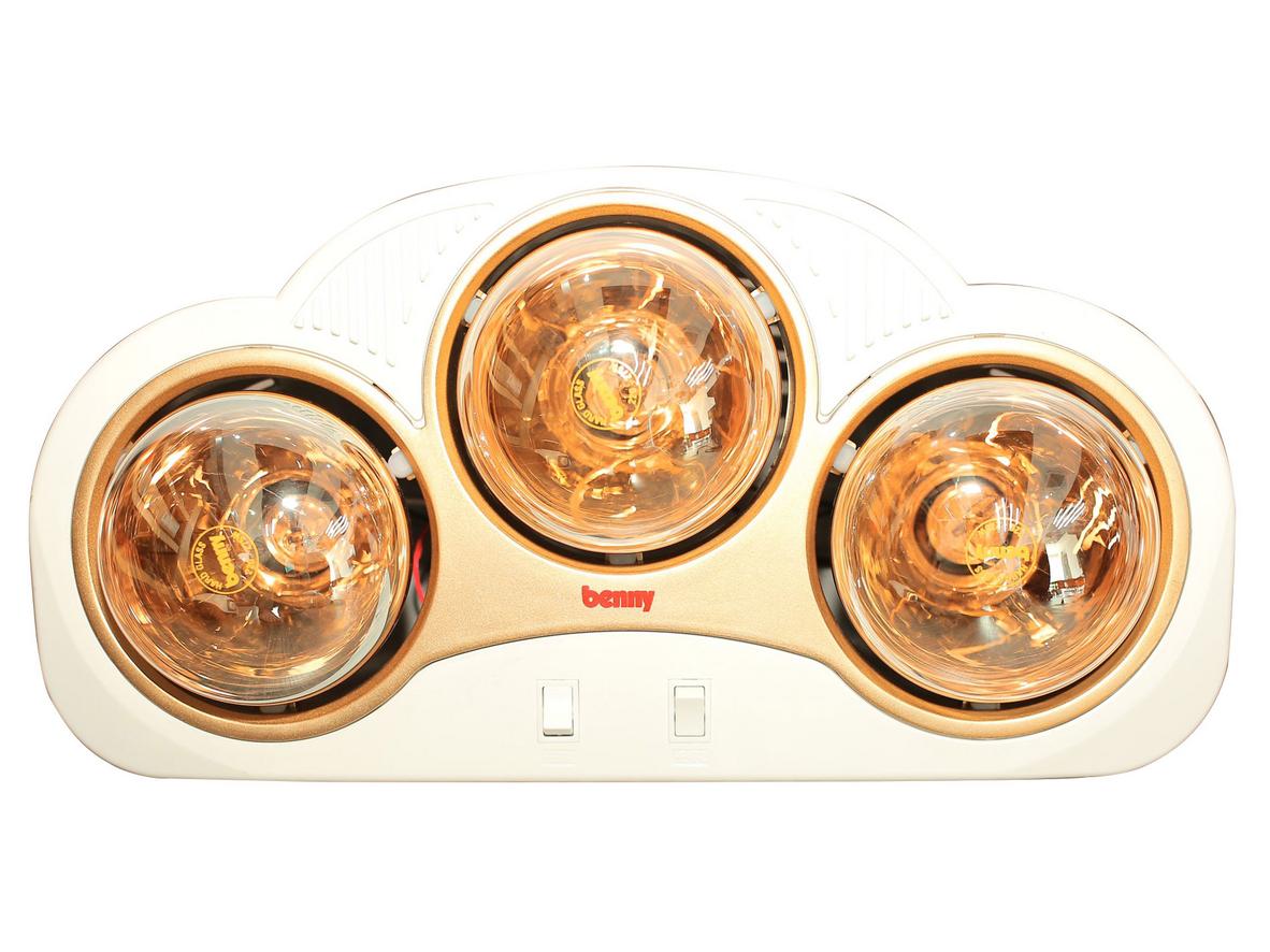 Tổng quan Đèn sưởi nhà tắm 3 bóng Benny BHT825W