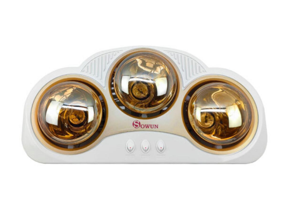 Tổng quan Đèn sưởi nhà tắm 3 bóng Sowun SW8312