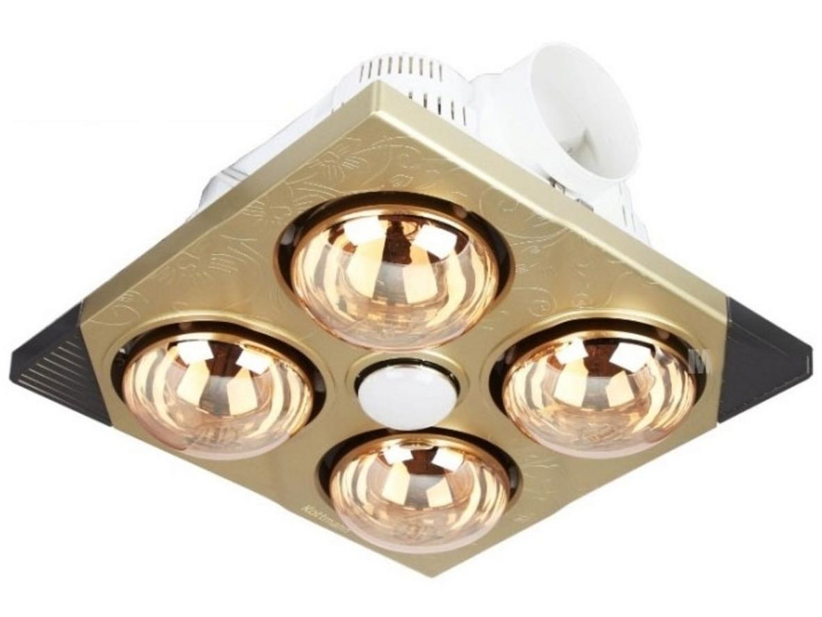 Tổng quan Đèn sưởi nhà tắm Kottmann 4 bóng K4BT