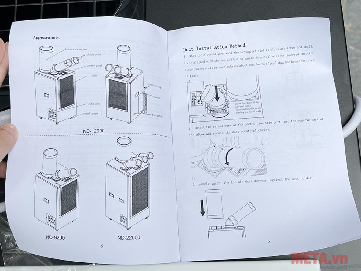 Di chuyển dễ dàng và lắp đặt tối giản