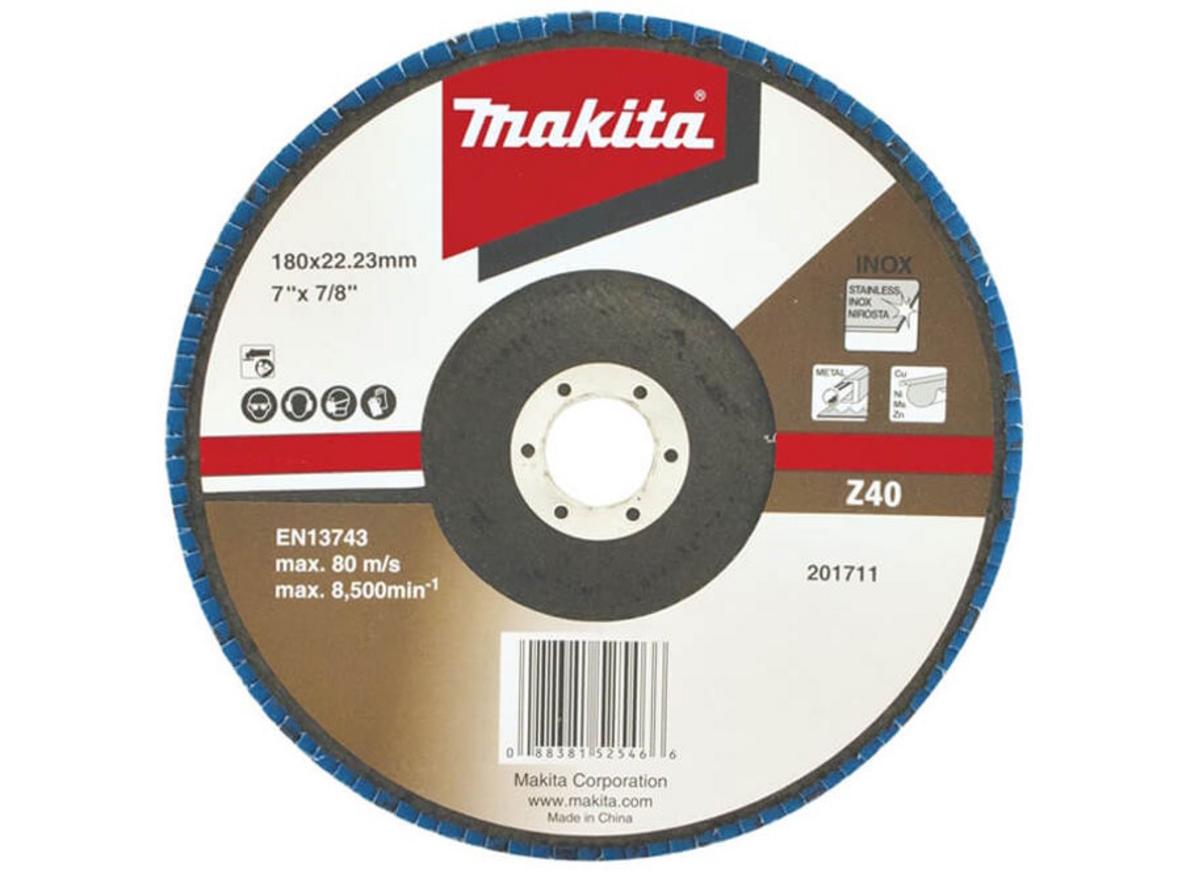 Tổng quan Đĩa nhám xếp 180mm Makita D-63828