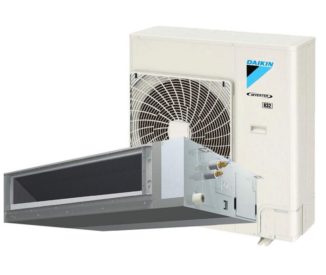 Tổng quan Điều hòa âm trần nối ống gió Daikin 42.700 BTU Inverter 1 chiều FBA125BVMA9/RZF125DVM