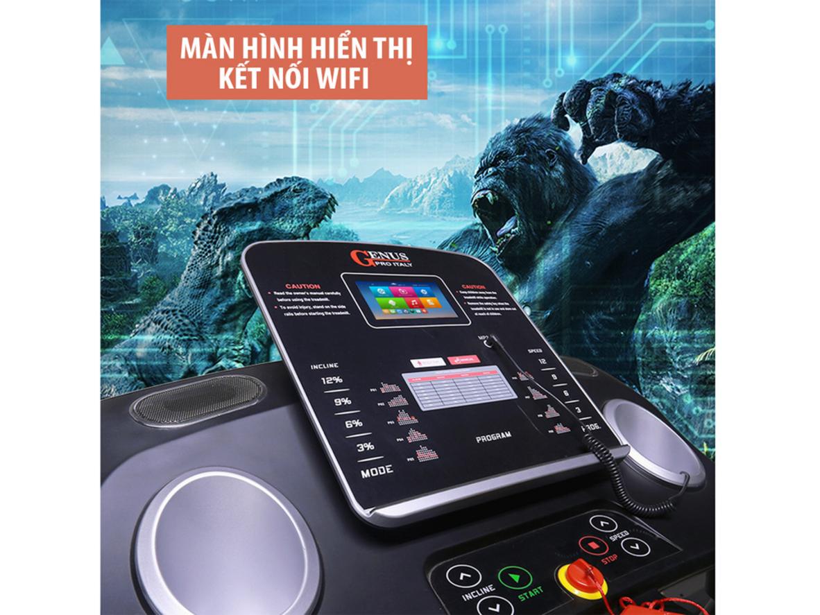 Độ dốc thay đổi và hệ giảm chấn bảo vệ khớp khi tập cường độ cao.